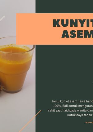 Foto resep 20. Kunyit Asem
