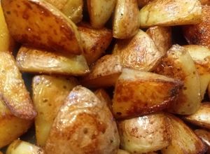 Una foto de Papas doradas