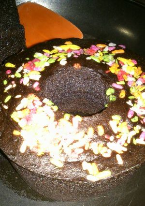 Foto resep Cake coklat tanpa mixer dan oven yg nyooookkklllaaatttt bgt