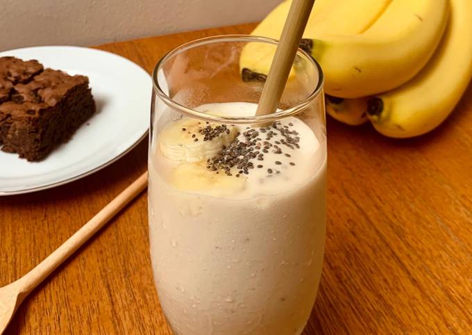 Resep Classic Banana Smoothies oleh benika&#39;s delight - Cookpad