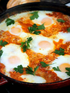 Una foto de Shakshuka