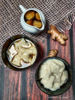 Foto resep Kembang Tahu Kuah Jahe