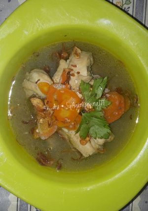 Foto resep Sup ayam kampung JTT #bikinramadhanberkesan