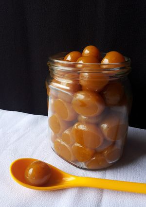 A picture of Chakka Varatti- Jackfruit Preserve/ Jam.