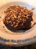 Postre de chocolate y calabaza sin azúcar agregada