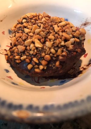 Una foto de Postre de chocolate y calabaza sin azúcar agregada