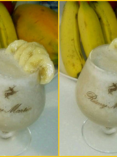 Foto resep Es jus pisang susu🍹