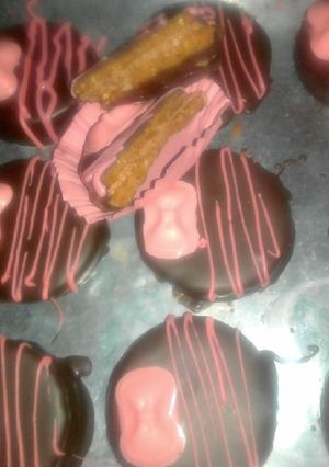 صورة لوصفة وصفة ليروس تهبل 😋😋 للعيد بنينة مم بكريمة لذيذة