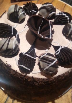 A picture of Chocolate cake.
