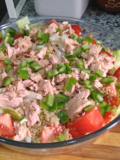 Una foto de Ensalada con un toque de quinoa