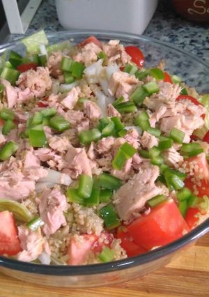 Una foto de Ensalada con un toque de quinoa