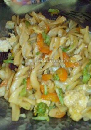 Foto resep Pasta Capcay Saus Tiram (Mpasi - 1y+)