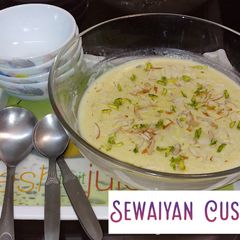 A picture of Seviyan Custard.