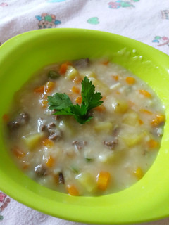 Foto resep Sup krim daging sayur