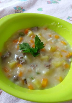 Foto resep Sup krim daging sayur