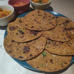 A picture of Masala Millet Paratha.
