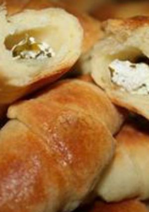 صورة لوصفة كرواسان بالجبنة
