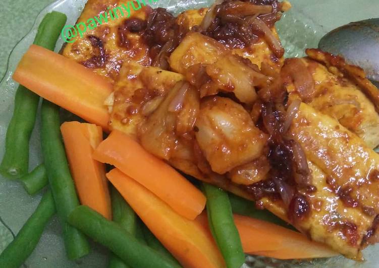 Sarapan sehat simpel(telur buncis wortel)
