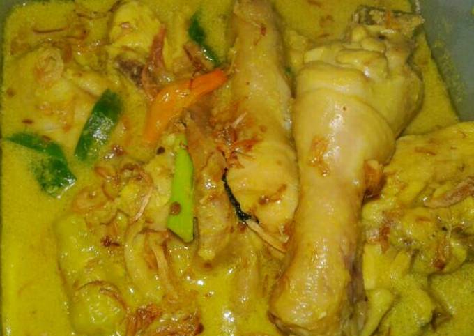 Resep Opor Ayam Sederhana Oleh Pri Lestari - Cookpad