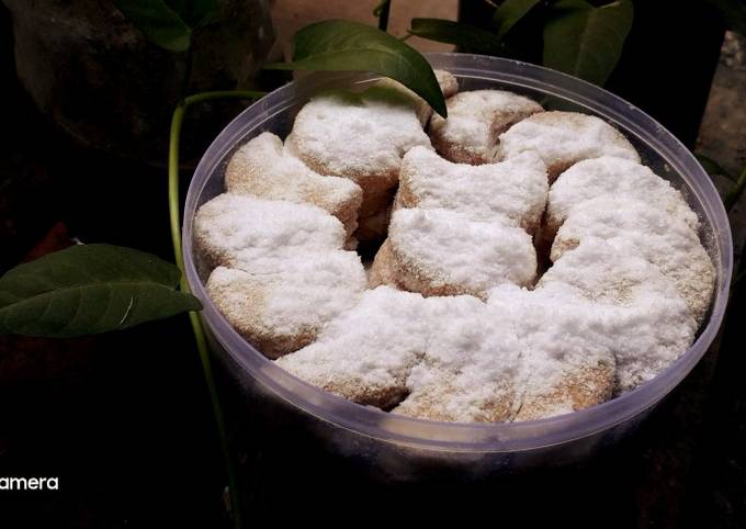 Cara Gampang Membuat # Kue Putri Salju #, Menggugah Selera