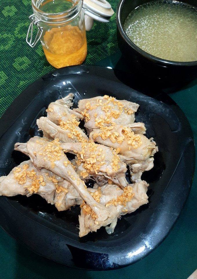 Foto resep Pekcamkee ! (Ayam Rebus Ala Hainan)