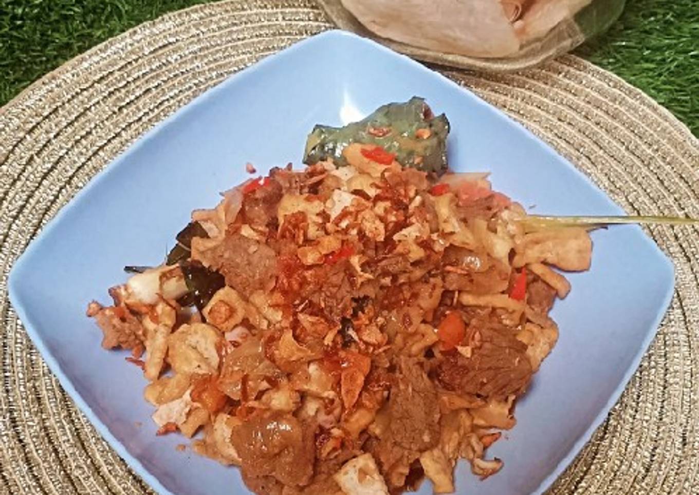 🥘 Krengsengan daging sapi tahu