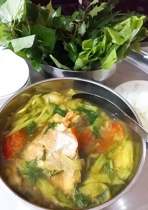 Hình của món Canh cá siêu tốc.