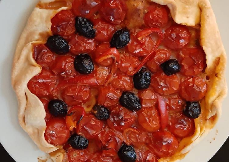 Step-by-Step Guide to Make Award-winning Tarte rustique à la tomate cerise