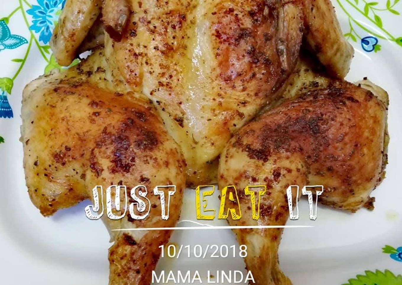 Grilled chicken without seasoning