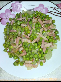 Una foto de Guisantes marearos