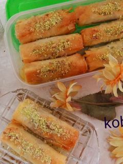 عکسی از دستور باقلوا