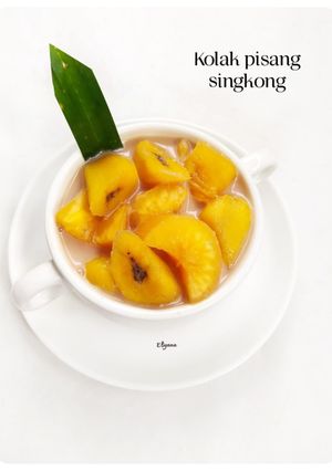 Foto resep Kolak pisang singkong