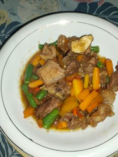 Foto resep Oseng buncis tetelan sapi