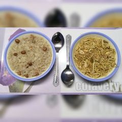 A picture of Sweet poha (beaten rice) recipe.