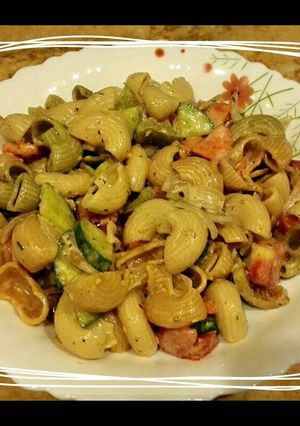 A picture of Veggie Pasta.