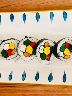 Hình của món Kimbap healthy.