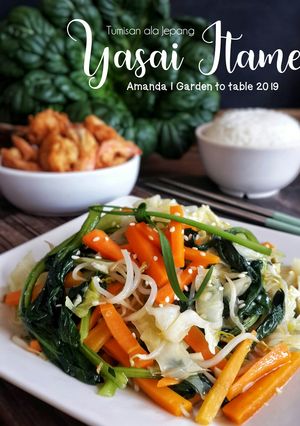 Foto resep Yasai Itame (tumis sayur ala jepang)