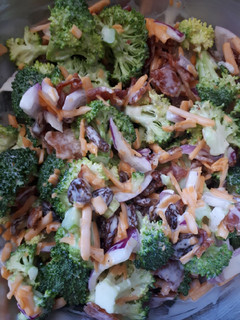 A picture of Broccoli Salad.