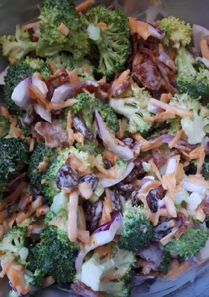 A picture of Broccoli Salad.