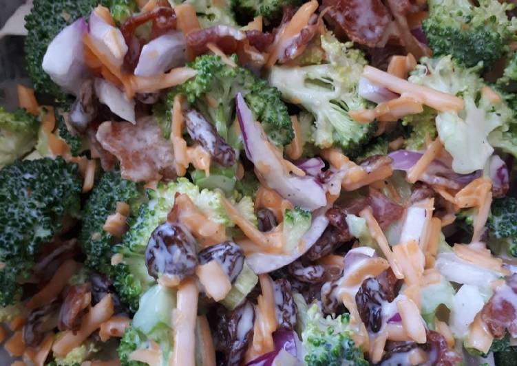 Easiest Way to Prepare Ultimate Broccoli Salad