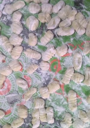 Una foto de Ñoquis caseros de orégano