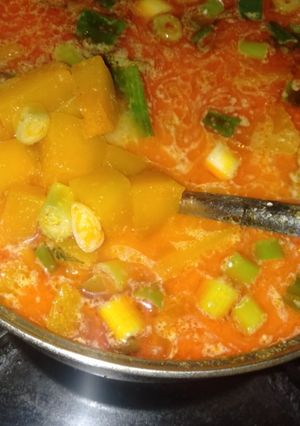 Foto resep Sayur labuh kuning
