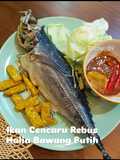 Ikan Cencaru Rebus Bersama Budu Tempoyak