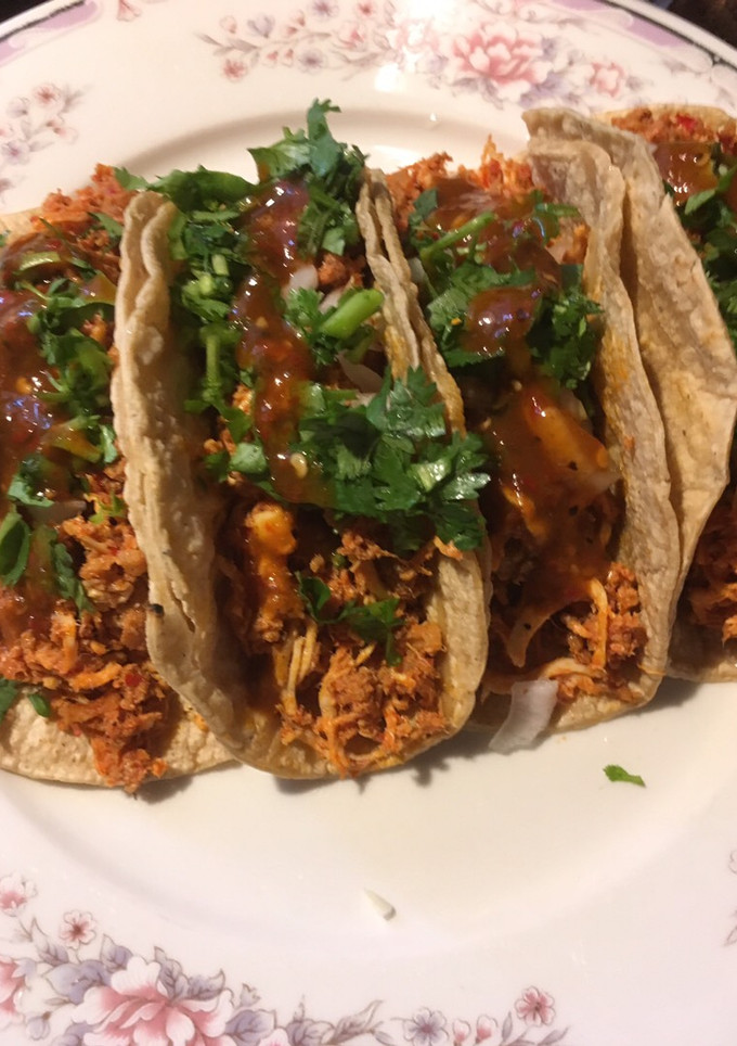 Una foto de Tacos de choripollo