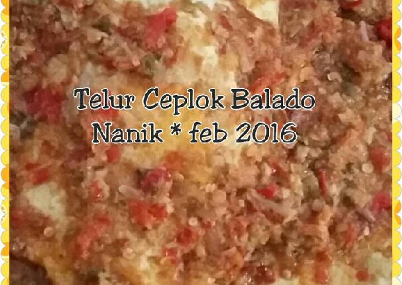 Langkah Mudah untuk Menyiapkan Telur Ceplok Balado Anti Gagal