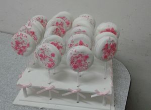 Una foto de Chupetines de oreo