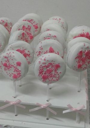 Una foto de Chupetines de oreo