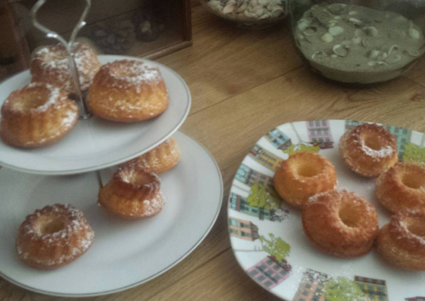 Mini bundt de mandarina