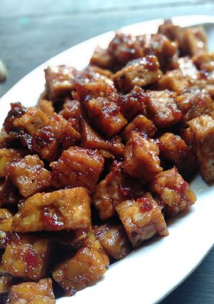 Foto resep Tempe pedas manis