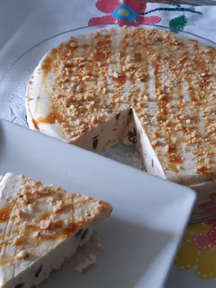 Una foto de Tarta de helado súper deliciosa en menos de 2€